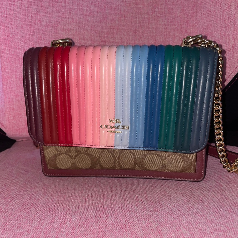 ✨ Coach ✨ Klare Multicolor bag